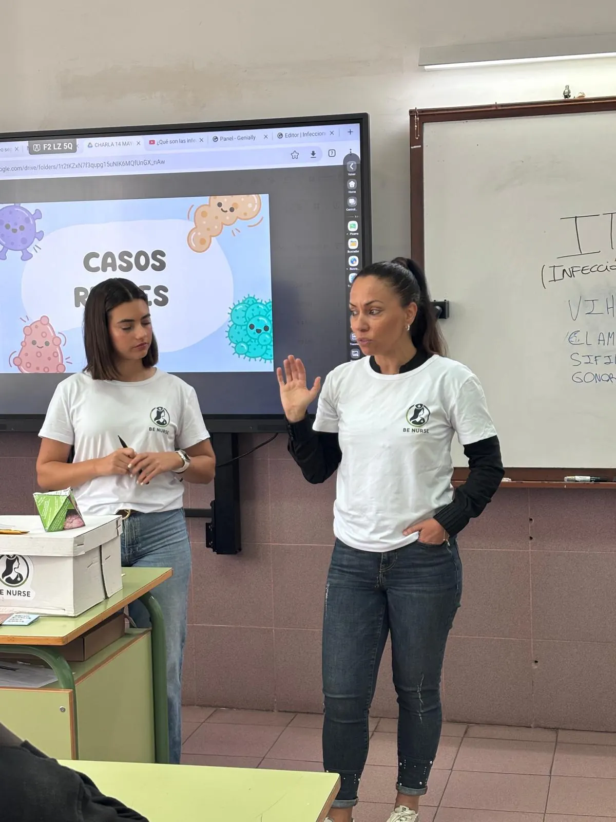 Explicando casos reales en el aula